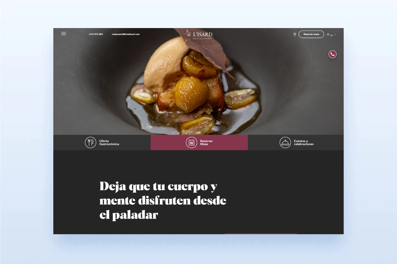 Diseño Web para Restaurantes